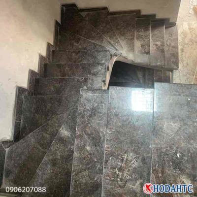 Đá ốp cầu thang nâu anh quốc