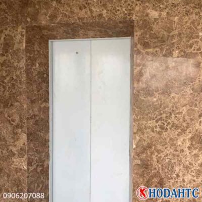 Đá ốp thang máy nâu nhạt