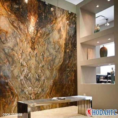 Đá ốp vách tivi mẫu 003