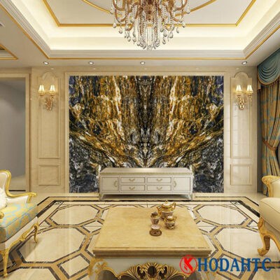 Đá ốp vách tivi tự nhiên