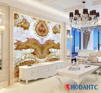 Đá ốp vách tivi tự nhiên